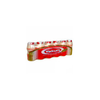 PACK LEITE FERMENTADO DESNATADO YAKULT FRASCO 480G 6 UNIDADES