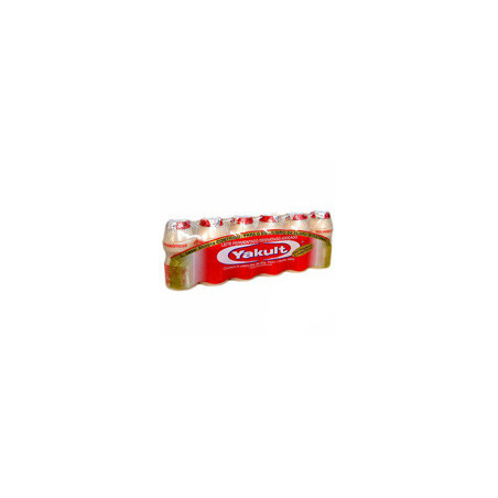 PACK LEITE FERMENTADO DESNATADO YAKULT FRASCO 480G 6 UNIDADES