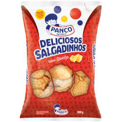 BISCOITO SALGADINHO QUEIJO PANCO PACOTE 500G
