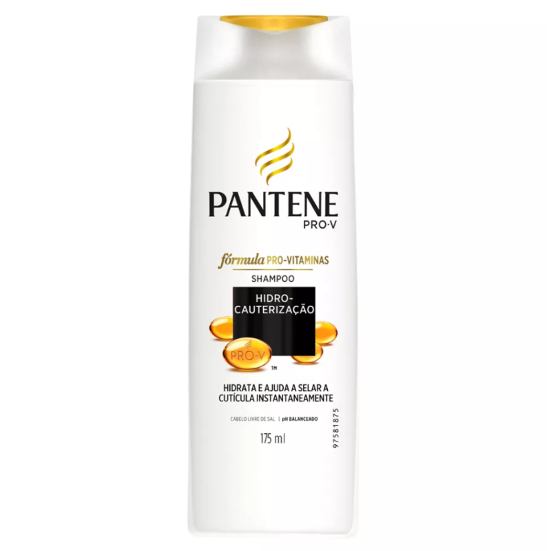 SHAMPOO PANTENE HIDRO-CAUTERIZAÇÃO FRASCO 175ML