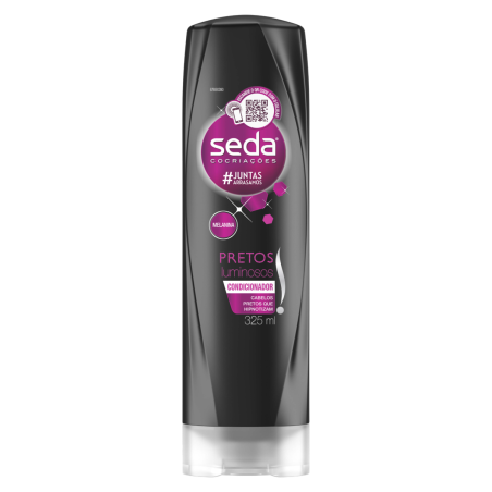 CONDICIONADOR SEDA PRETOS LUMINOSOS FRASCO 325ML