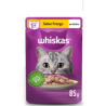 ALIMENTO PARA GATOS ADULTOS FRANGO AO MOLHO WHISKAS SACHÊ 85G