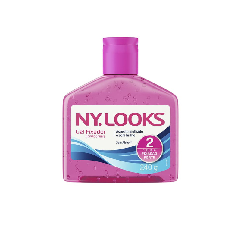 GEL NY.LOOKS GARRAFA 240G ROSA