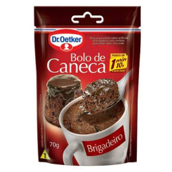 MISTURA PARA BOLO DE CANECA BRIGADEIRO DR. OETKER SACHÊ 70G