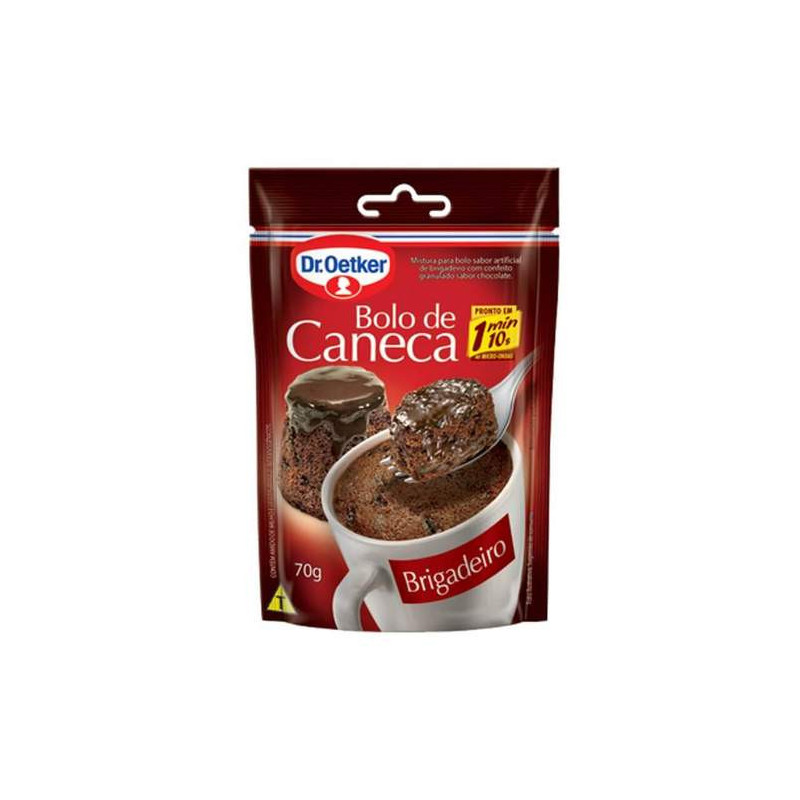 MISTURA PARA BOLO DE CANECA BRIGADEIRO DR. OETKER SACHÊ 70G