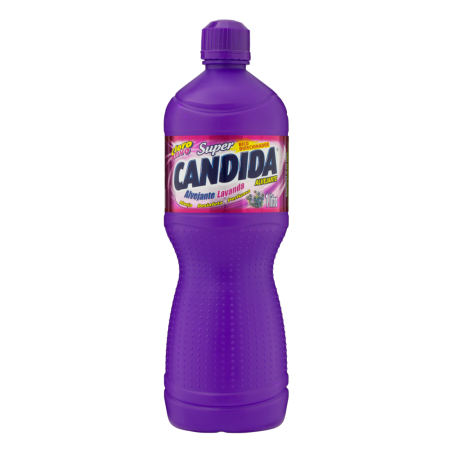 ALVEJANTE COM CLORO LAVANDA SUPER CANDIDA FRASCO 1L