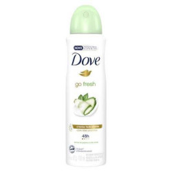 ANTITRANSPIRANTE AEROSSOL PEPINO E CHÁ VERDE DOVE GO FRESH 150ML SPRAY