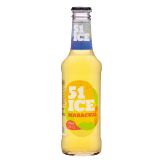 BEBIDA MISTA ALCOÓLICA GASEIFICADA MARACUJÁ 51 ICE GARRAFA 275ML