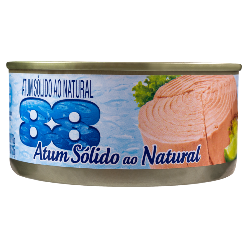 ATUM SÓLIDO AO NATURAL 88 LATA 98G