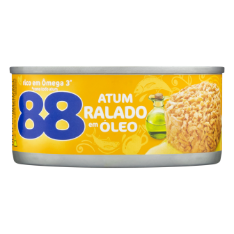 ATUM RALADO EM ÓLEO 88 LATA 105G