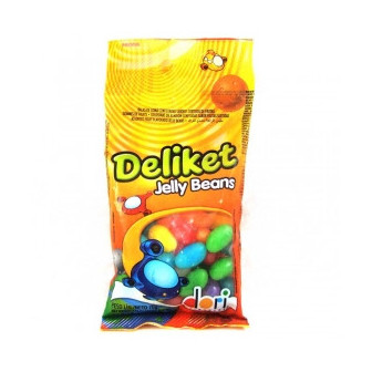 BALA DE GOMA FRUTAS SORTIDAS DORI DELIKET PACOTE 100G