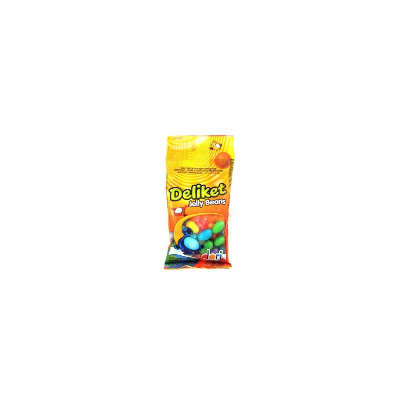 BALA DE GOMA FRUTAS SORTIDAS DORI DELIKET PACOTE 100G