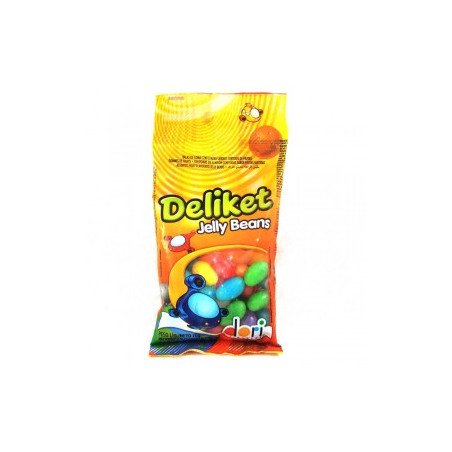 BALA DE GOMA FRUTAS SORTIDAS DORI DELIKET PACOTE 100G