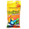 BALA DE GOMA FRUTAS SORTIDAS DORI DELIKET PACOTE 100G