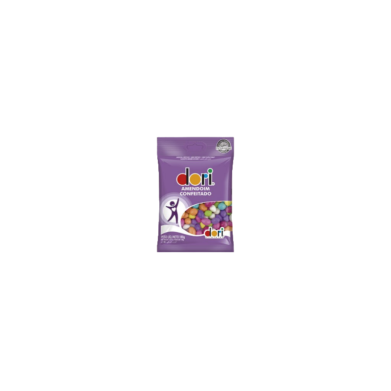 AMENDOIM CONFEITADO DORI PACOTE 100G