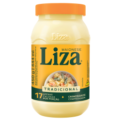 MAIONESE TRADICIONAL LIZA POTE 450G