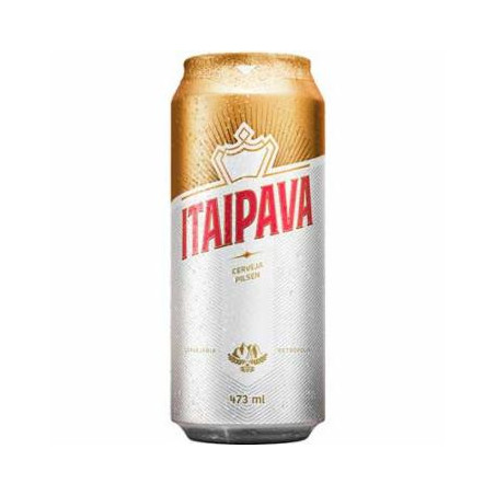 CERVEJA PILSEN ITAIPAVA LATA 473ML