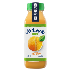 SUCO INTEGRAL LARANJA NATURAL ONE REFRIGERADO GARRAFA 300ML