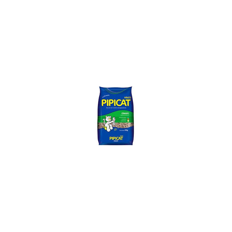 GRANULADO SANITÁRIO PARA GATOS CLASSIC PIPICAT PACOTE 4KG