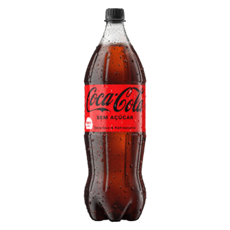 REFRIGERANTE ZERO AÇÚCAR COCA-COLA GARRAFA 1,5L