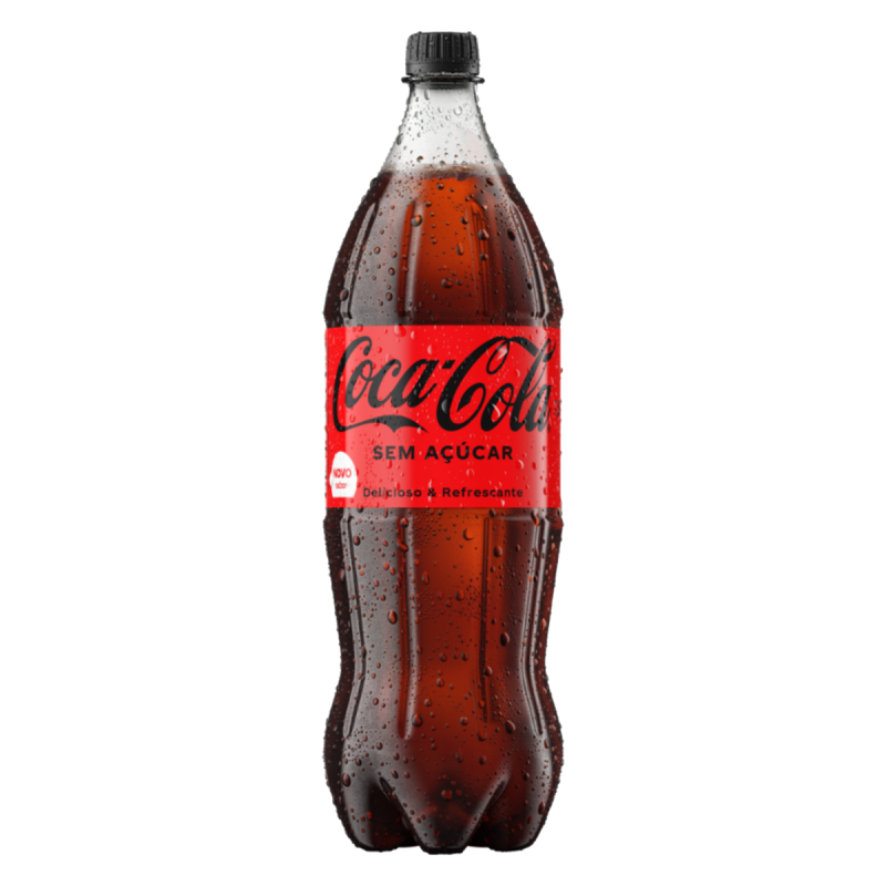 REFRIGERANTE ZERO AÇÚCAR COCA-COLA GARRAFA 1,5L