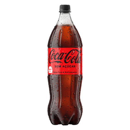 REFRIGERANTE ZERO AÇÚCAR COCA-COLA GARRAFA 1,5L