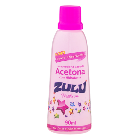 REMOVEDOR DE ESMALTE FASHION ZULU FRASCO 90ML