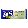 WAFER RECHEIO LIMÃO COBERTURA CHOCOLATE BRANCO LACTA BIS PACOTE 100,8G