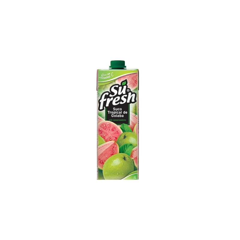 BEBIDA ADOÇADA GOIABA SUFRESH CAIXA 1L