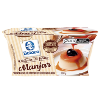 SOBR BATAVO MANJAR COCO 180G