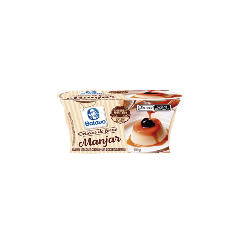 SOBR BATAVO MANJAR COCO 180G