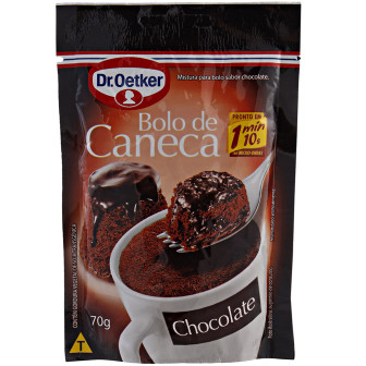 MISTURA PARA BOLO DE CANECA CHOCOLATE DR. OETKER SACHÊ 70G