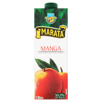 SUCO ADOÇADO MANGA MARATÁ CAIXA 1L