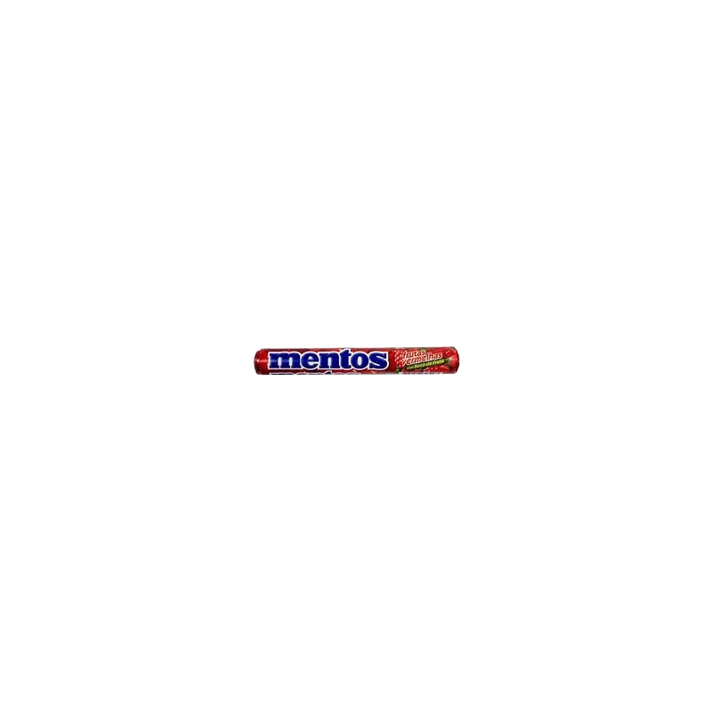 CONFEITO FRUTAS VERMELHAS MENTOS PACOTE 37,5G