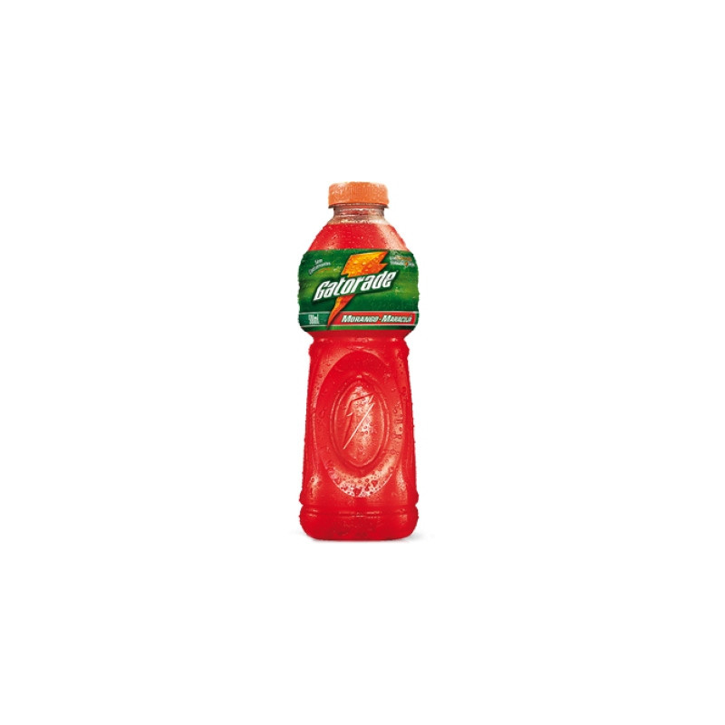 ISOTÔNICO MORANGO E MARACUJÁ GATORADE GARRAFA 500ML