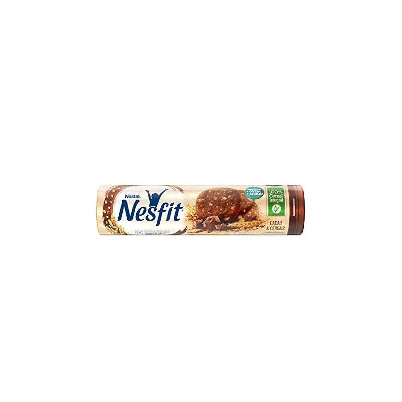 BISCOITO INTEGRAL CACAU & CEREAIS NESFIT PACOTE 160G