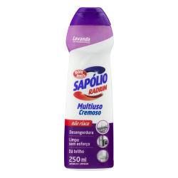 SAPONÁCEO CREMOSO MULTIUSO LAVANDA SAPÓLIO RADIUM SQUEEZE 250ML