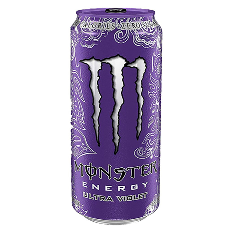 ENERGÉTICO ULTRA VIOLET ZERO AÇÚCAR MONSTER LATA 473ML