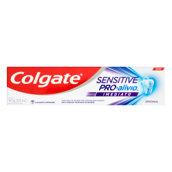 CREME DENTAL ORIGINAL COLGATE SENSITIVE PRO-ALÍVIO IMEDIATO CAIXA 140G