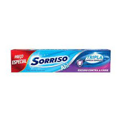 CREME DENTAL SORRISO TRIPLA LIMPEZA COMPLETA CAIXA 120G
