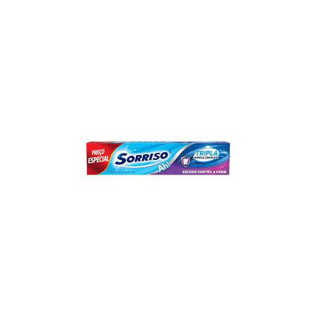 CREME DENTAL SORRISO TRIPLA LIMPEZA COMPLETA CAIXA 120G