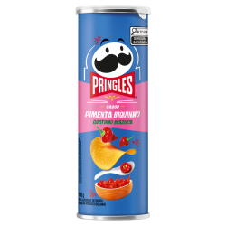 SALGADINHO DE BATATA PIMENTA-BIQUINHO PRINGLES TUBO 100G
