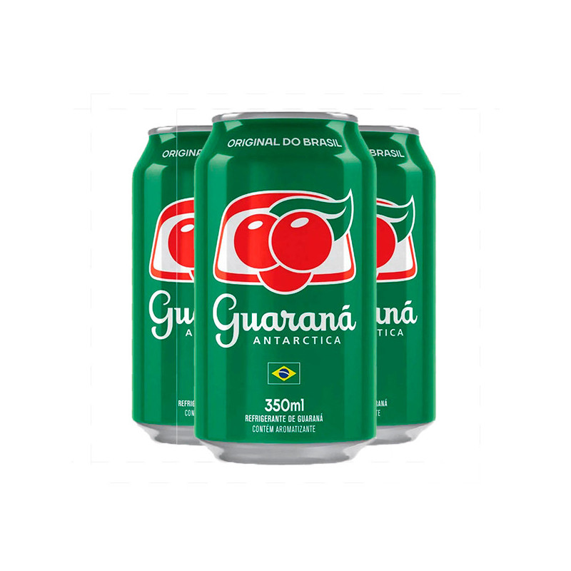 REFRIGERANTE GUARANÁ ANTARCTICA LATA 350ML