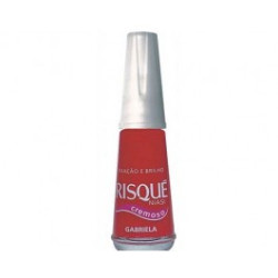 ESMALTE CREMOSO GABRIELA RISQUÉ VERMELHOS BLISTER 8ML