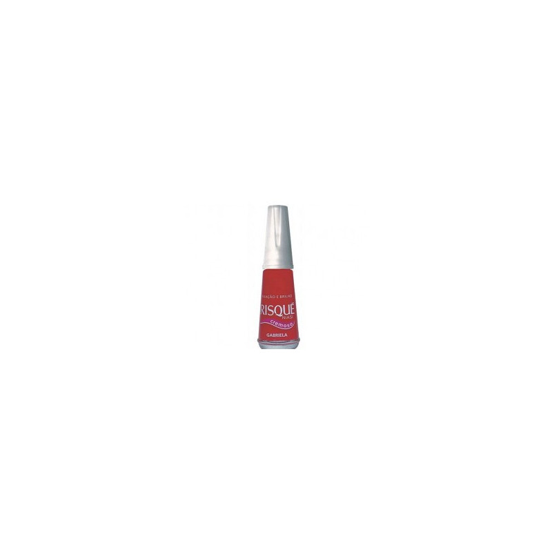 ESMALTE CREMOSO GABRIELA RISQUÉ VERMELHOS BLISTER 8ML