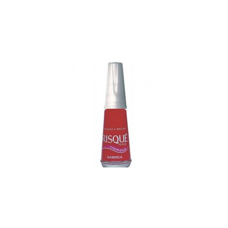 ESMALTE CREMOSO GABRIELA RISQUÉ VERMELHOS BLISTER 8ML