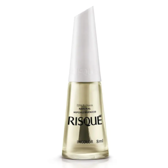 ESMALTE NATURAL INCOLOR RISQUÉ BRANCOS BLISTER 8ML