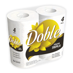 PAPEL HIG DOBLE F TRIPLA C/4