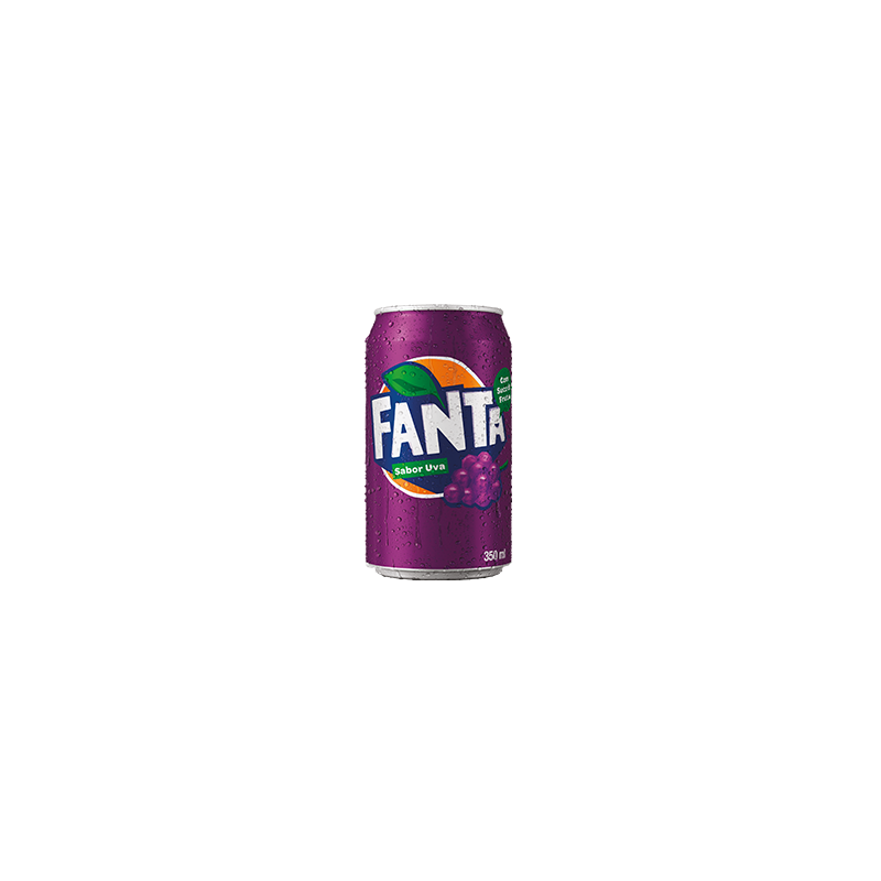 REFRIGERANTE UVA FANTA LATA 350ML