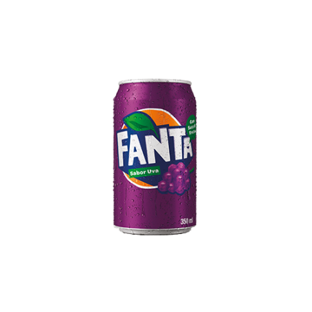 REFRIGERANTE UVA FANTA LATA 350ML